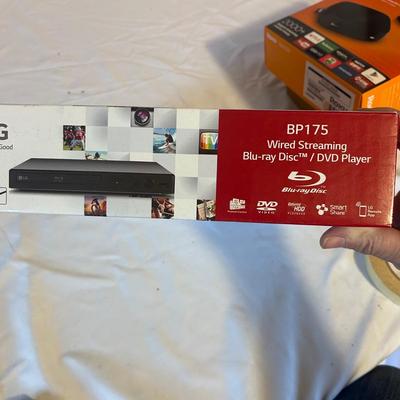 Blue-Ray DVD Player with Two Roku (O-BB)