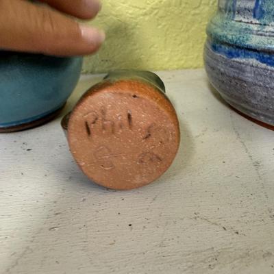 16 Ceramic Vessels, Some Signed (BS-TF)