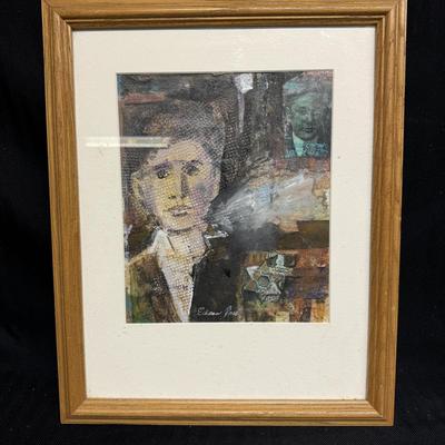 Eileen Ross Collage Framed Art (BS-TF)