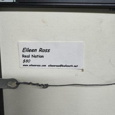 Eileen Ross Collage Framed Art (BS-TF)