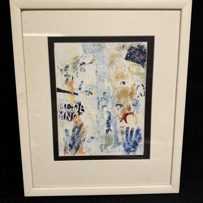 Eileen Ross Collage Framed Art (BS-TF)