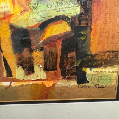 Eileen Ross Collage Framed Art (BS-TF)