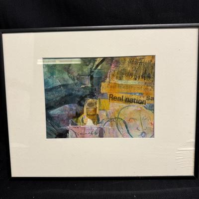 Eileen Ross Collage Framed Art (BS-TF)