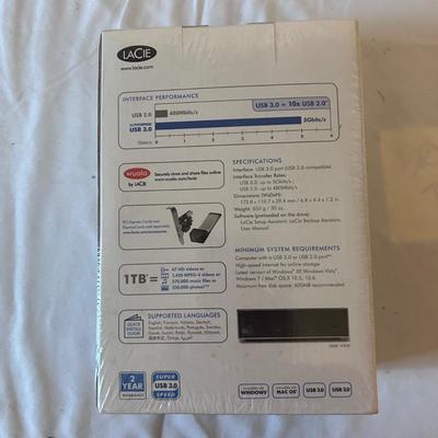 Epson Printer, Lacie Hard Drive and Microsoft Keyboard (O-BB)