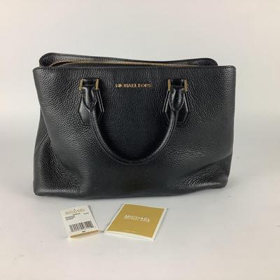 399 Michael Kors Black Leather Camille Bag