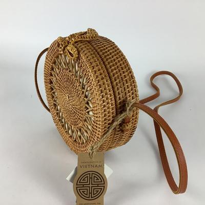 404 Vietnam Leather Handle Purse