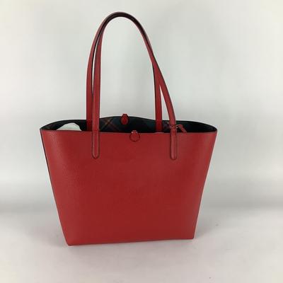 407 Ralph Lauren Red Leather Bag