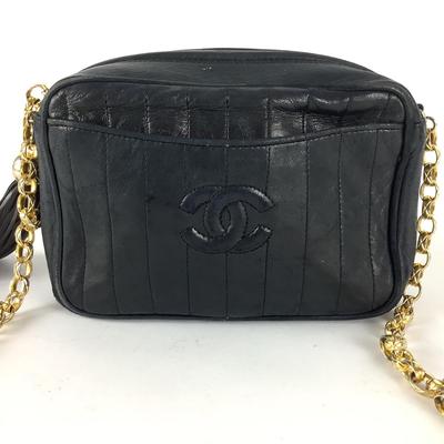 409 Small Black Chanel Handbag