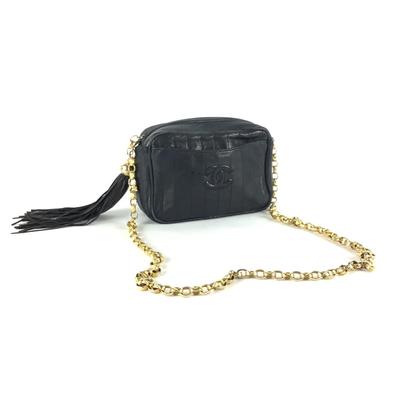 409 Small Black Chanel Handbag