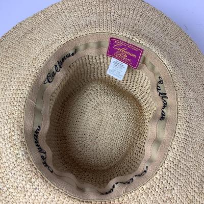 412 Vera Bradley Purse w/ Straw Hat