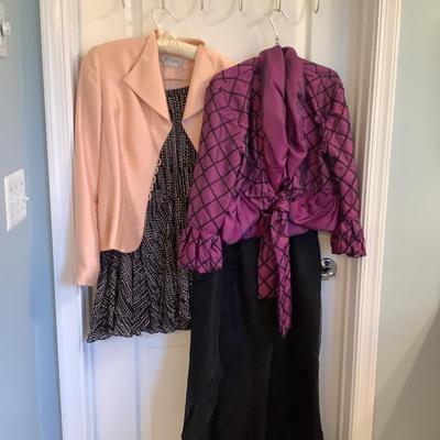 418 Samuel Dong & Kay Unger 2pc Outfits