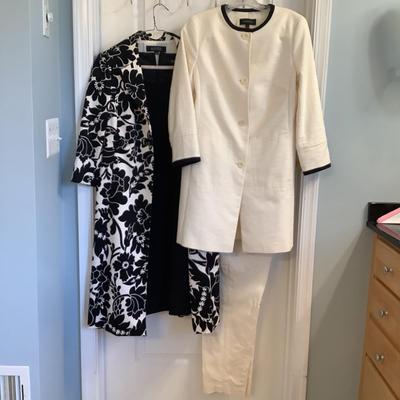 422 Talbot Black/White Jacket w/ Pants & Casper 2pc Black/White Jacket