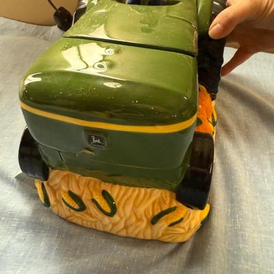 John Deere cookie jar