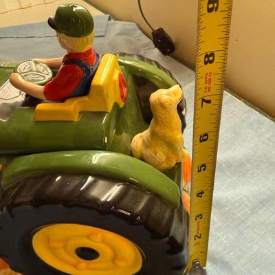 John Deere cookie jar
