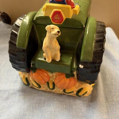John Deere cookie jar