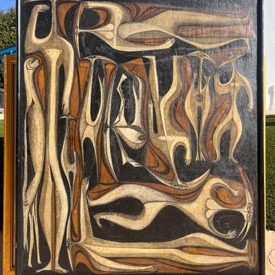 Marcia Gaiter (b. 1926) American Artist, 1964, Oil on Linen