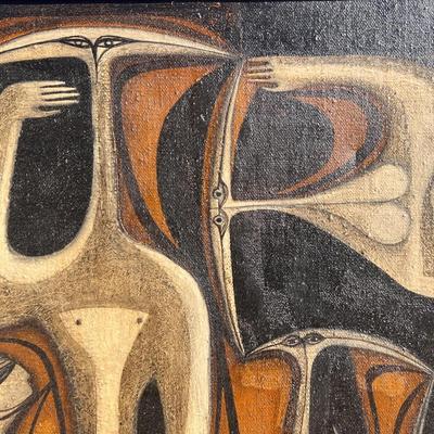 Marcia Gaiter (b. 1926) American Artist, 1964, Oil on Linen