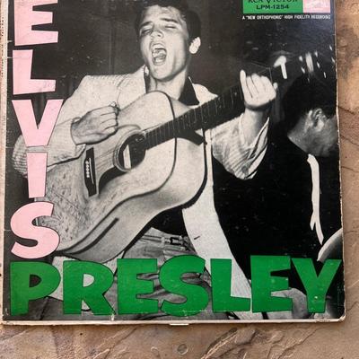 ELVIS PRESLEY Self Titled Vinyl 1st Pressing Rca Lpm-1254 - Hollywood