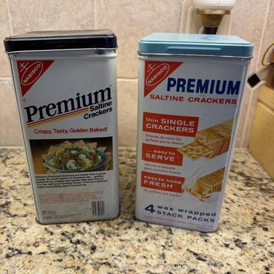 Cracker tins