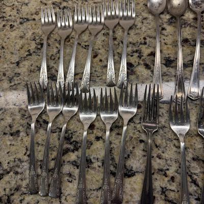 Vintage silverware
