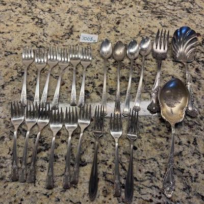 Vintage silverware
