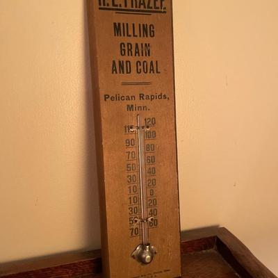 Vintage HE Frazee thermometer