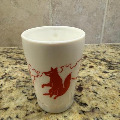 Hazel Atlas Little red riding hood milk mug