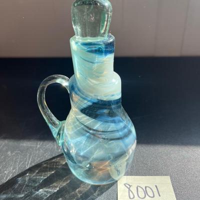 Beautiful blue cruet