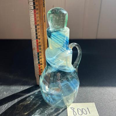 Beautiful blue cruet