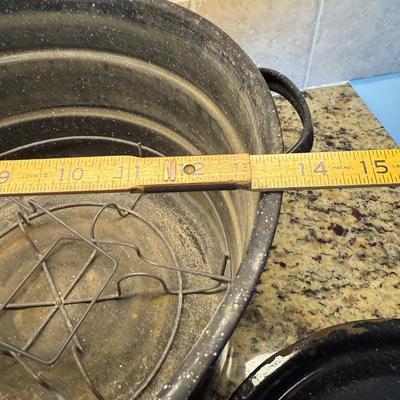 Vintage stock pot