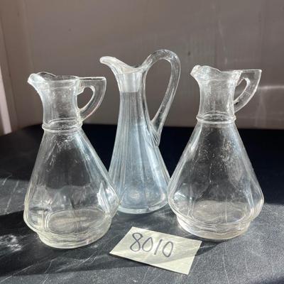 Set of 3 cruets