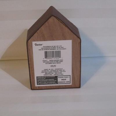 20 New - Darice Copper Cabin Wooden Shadowbox Houses Choice BB/CC