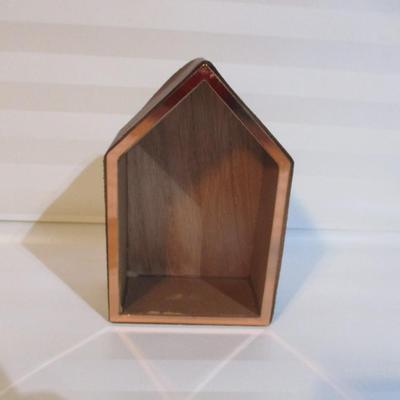 20 New - Darice Copper Cabin Wooden Shadowbox Houses Choice BB/CC