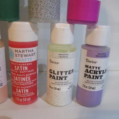 Darice Matte Acrylic/Glitter Paint Choice GG Most Are Sealed