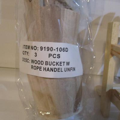 New - Darice Crafts Timeless Minis Wooden Furniture Choice HH/II (See All Pictures)