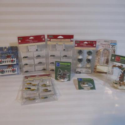 Darice Holiday Crafts - Lemax Village Collectibles Choice LL/MM (See All Pictures)