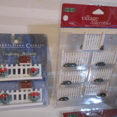 Darice Holiday Crafts - Lemax Village Collectibles Choice LL/MM (See All Pictures)