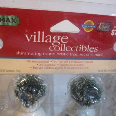 Darice Holiday Crafts - Lemax Village Collectibles Choice LL/MM (See All Pictures)