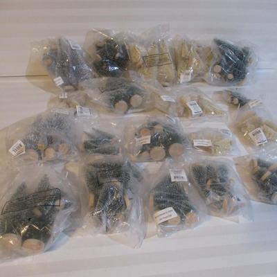 New In The Package Oriental Trading Silver Sisal Trees Assortment Choice QQ