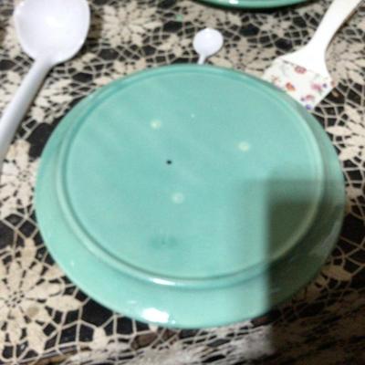 Great Pottery Utensils, Divided Plates, and Garvy Boat.