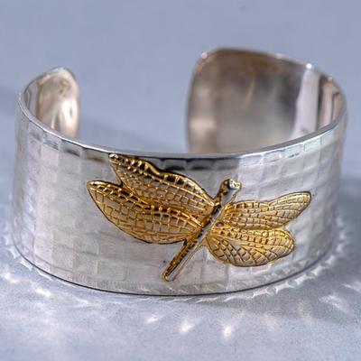 TIFFANY CUFF BRACELET - 925 / 18K GOLD