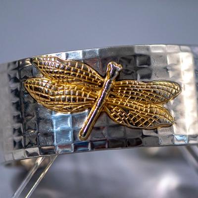 TIFFANY CUFF BRACELET - 925 / 18K GOLD