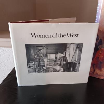 2 COFFEE TABLE BOOKS AND SEVERAL NOVELS AND NONFICTION BOOKS