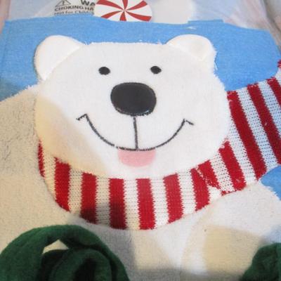 12 - New Designer Christmas Wool Felt Sequined Tote Gift Bag Holder Choice UU