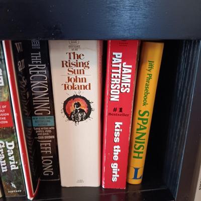 NOVELS AND NONFICTION BOOKS PLUS AN OLD GERMAN BIBLE