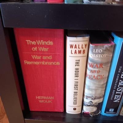NOVELS AND NONFICTION BOOKS PLUS AN OLD GERMAN BIBLE