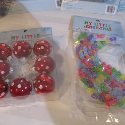 25 - New In The Package Blush Boxed Basics Beads & My Little Christmas Ornaments Choice WW/XX (See All Pictures)