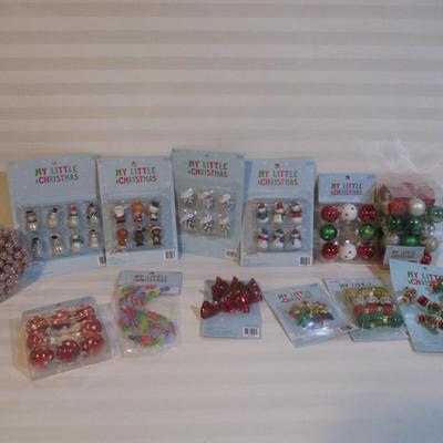 25 - New In The Package Blush Boxed Basics Beads & My Little Christmas Ornaments Choice WW/XX (See All Pictures)