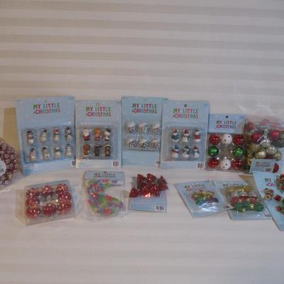 25 - New In The Package Blush Boxed Basics Beads & My Little Christmas Ornaments Choice WW/XX (See All Pictures)