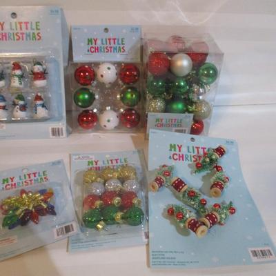 25 - New In The Package Blush Boxed Basics Beads & My Little Christmas Ornaments Choice WW/XX (See All Pictures)